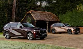 Mazda CX-80 - red and beige